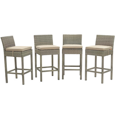Ensemble de 4 tabourets de bar Conduit
