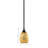 Stem Hung Mini Pendant Shown With 5” Gold Fusion Glass-24073354-24073352