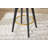 Counter Height Bar Stools Set of 2, 360° Swivel Upholstered with Backs, Metal Legs, 26\-1864660464