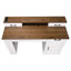 Bureau de ferme 55 po avec armoire de rangement et station de charge 55 po-1100689462