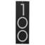 Floating 1-Line Wall Address Plaque-134111010-134110721-134106667