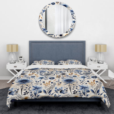 Ensemble de housse de couette Moroccan Influence Floral Botanics Alisan