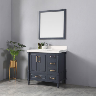 Ensemble de meuble-lavabo simple 36 po Mulder