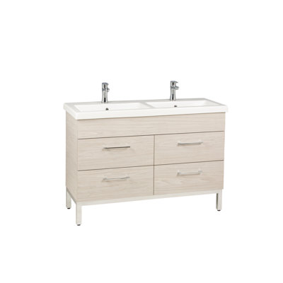 Hadreas 47" Double Bathroom Vanity