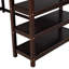 Lit mezzanine avec tablettes de rangement et bureau sous le lit-364790944-364790949
