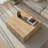 Modern Coffee Table, Sapphire Oak, 35.4 x 35.4 x 17.7 inches | 100% MDF, Thickness: 0.7 inches | Stylish Design for Living Room & Home Office | Durable & Elegant Furniture for Contemporary Spaces-506438474