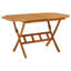 Toxey 4 - Person Acacia Patio Dining Set with