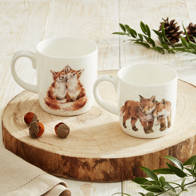 Classic Wrendale Designs  Parent & Child Gift Set (Foxes) Boxed Set