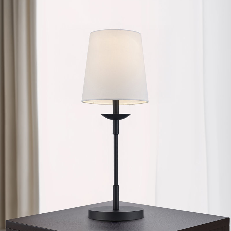Lampe de table bol 1 lumière Ryn, Noir