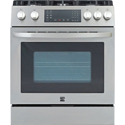 Kenmore 4.8 cu. ft. Front-Control Gas Range with True Convection & Air Fry Stainless Steel