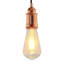 Symple Stuff Lamp Holders 2 Pcs Red Bronze E27-340151344