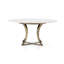 Gage Round Marble Dining Table