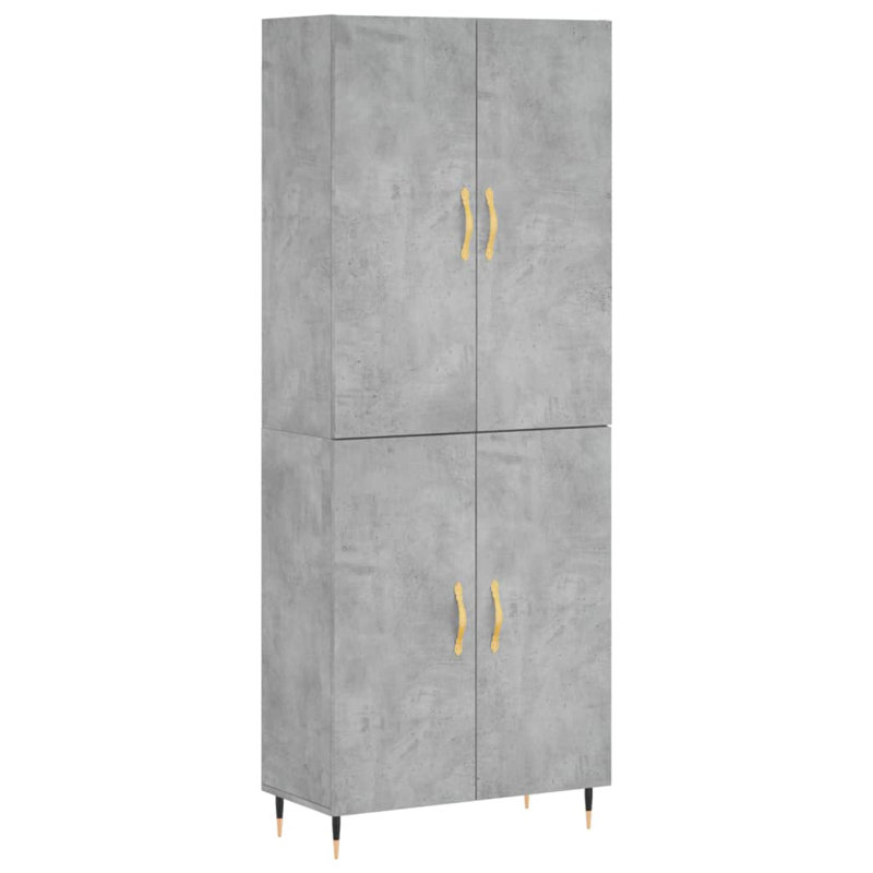 Armana 69.5cm Sideboard, Concrete Grey