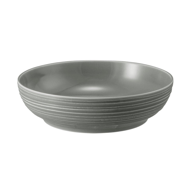 Porcelain Cereal Bowl, Gray