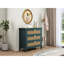 Armoire 3 tiroirs Adrielle au design élégant et naturel-121363654