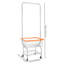 Large Capacity Clothes Cart, Rolling Laundry Cart, Laundry Cart With Hanging Rod-920727171