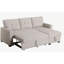 Canapé modulaire rembourré avec méridienne-527048316