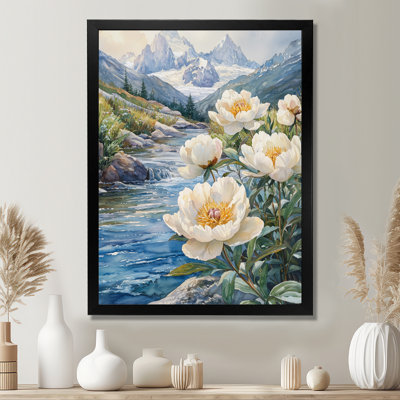 Genelle - impressions sur toile florales