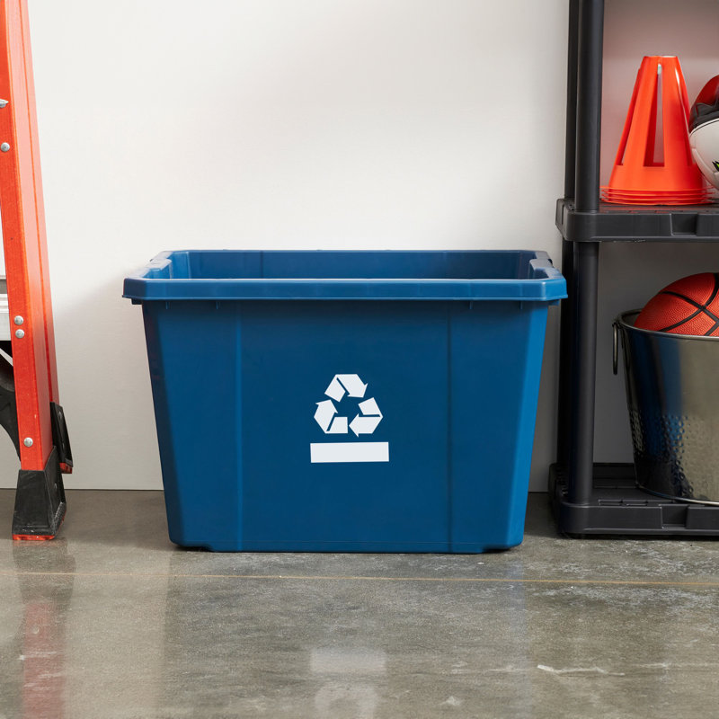 Gracious Living Storage Plastic Decorative Bin