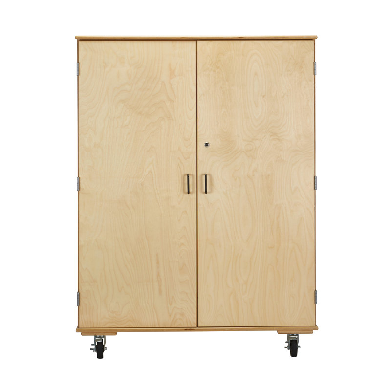 5 Compartment Manufactured Wood Classroom Cabinet