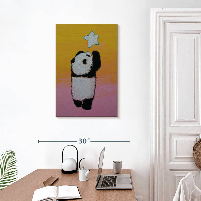 Brampt Panda Star, 30" H x 20" W