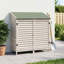 Vidaxl Garden Shed Solid Fir Wood Storage Cabinet Outdoor Modern Design Ample-129097101