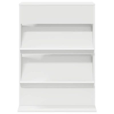 Engineered Wood Free Standing Magazine Rack
