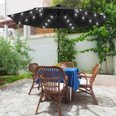 Kenmore 9 Lighted Market Umbrella