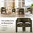 Velvet Upholstered Barrel Dining Armchair-2012395946