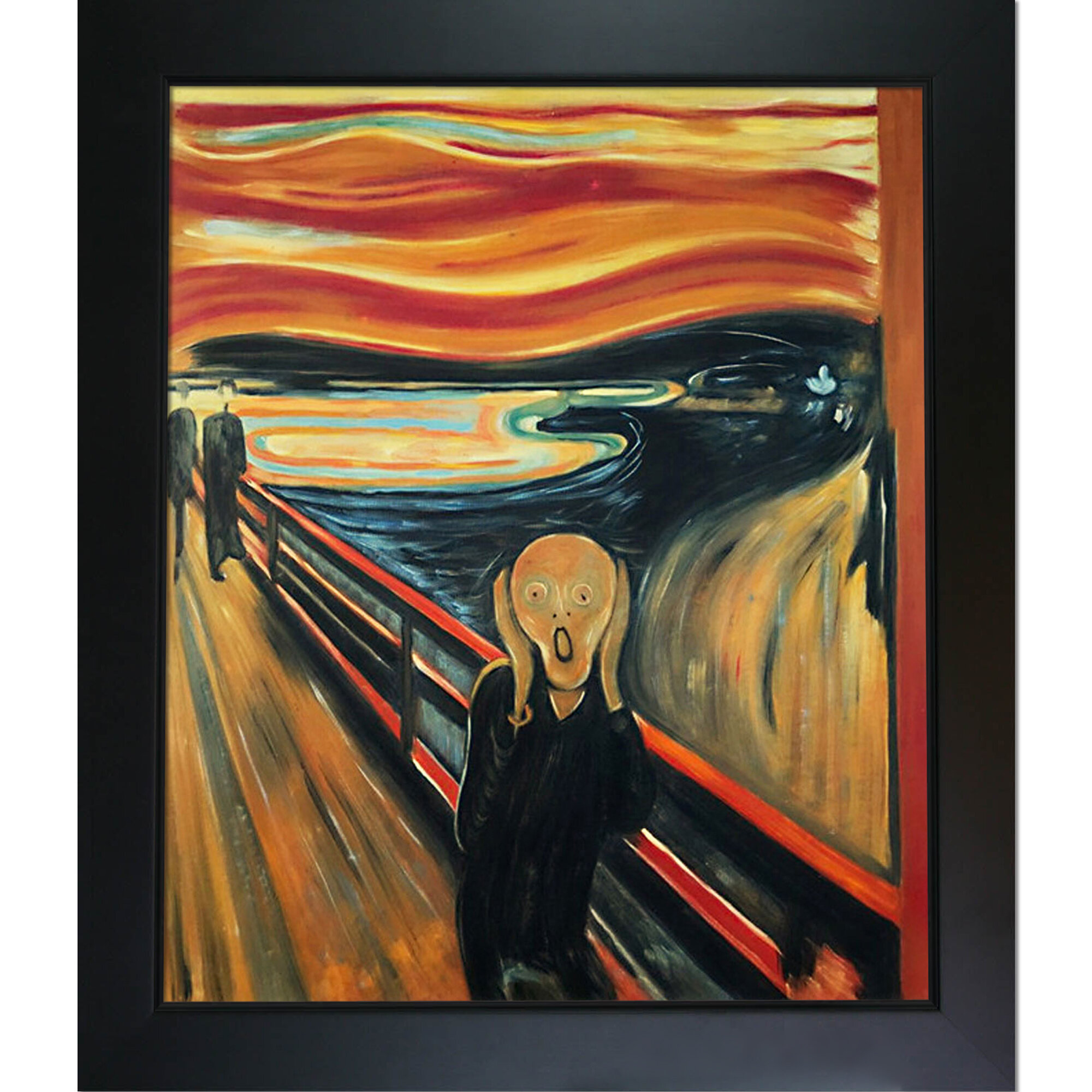 Vault W Artwork The Scream By Edvard Munch With New Age Wayfair