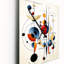Secret of The Universe, géométrie minimale I - horloge murale moderne abstraite-99633192