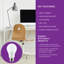 Wayfair Basics® 5,5 watts (équivalent à 40 watts), DEL A19, ampoule, blanc chaud, culot E26 / moyen (standard)-47435981