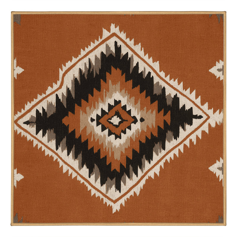 Wildflower Echo Rug, Square 4'