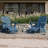 Firepit Chairs Wood Texture Foldable Adirondack Chair With Ottoman-692808109