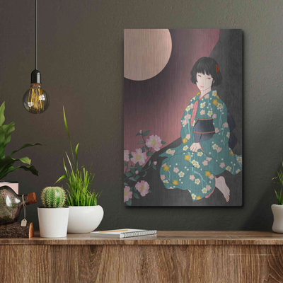 'Sazanka' by Sai Tamiya, Metal Wall Art
