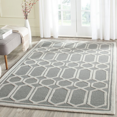Zeppelin Geometric Wool Hand Woven Area Rug
