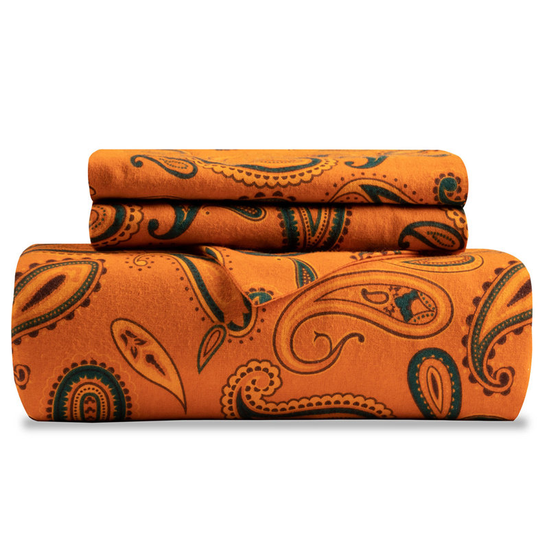 Cotton Paisley Duvet Cover