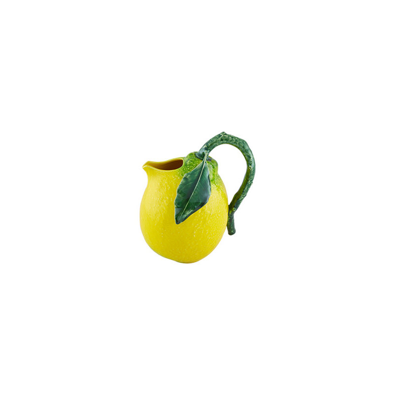Lemon Earthenware Pitcher