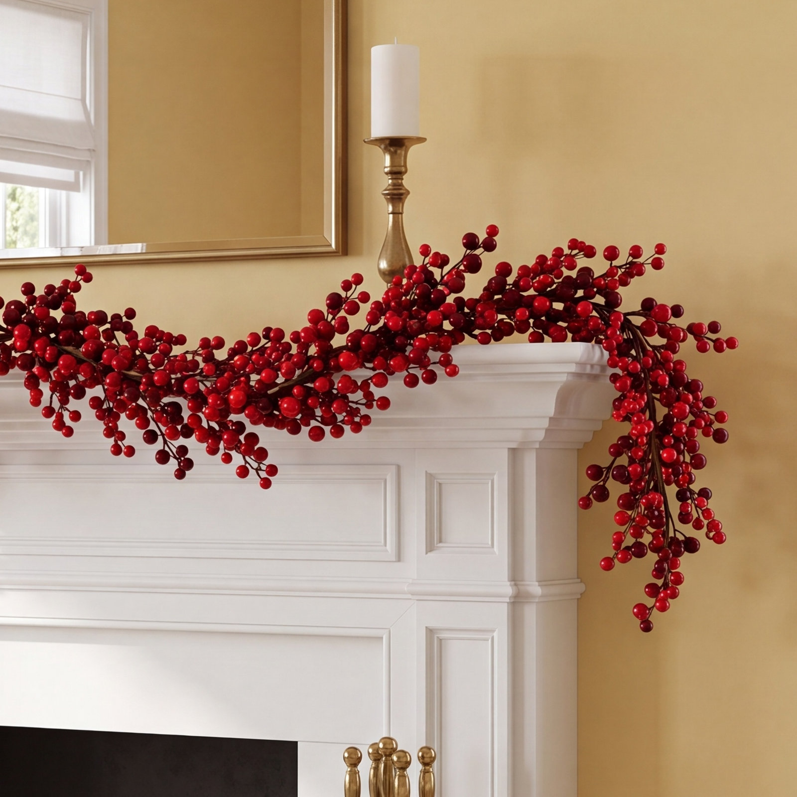 58" Cypress Christmas Garland