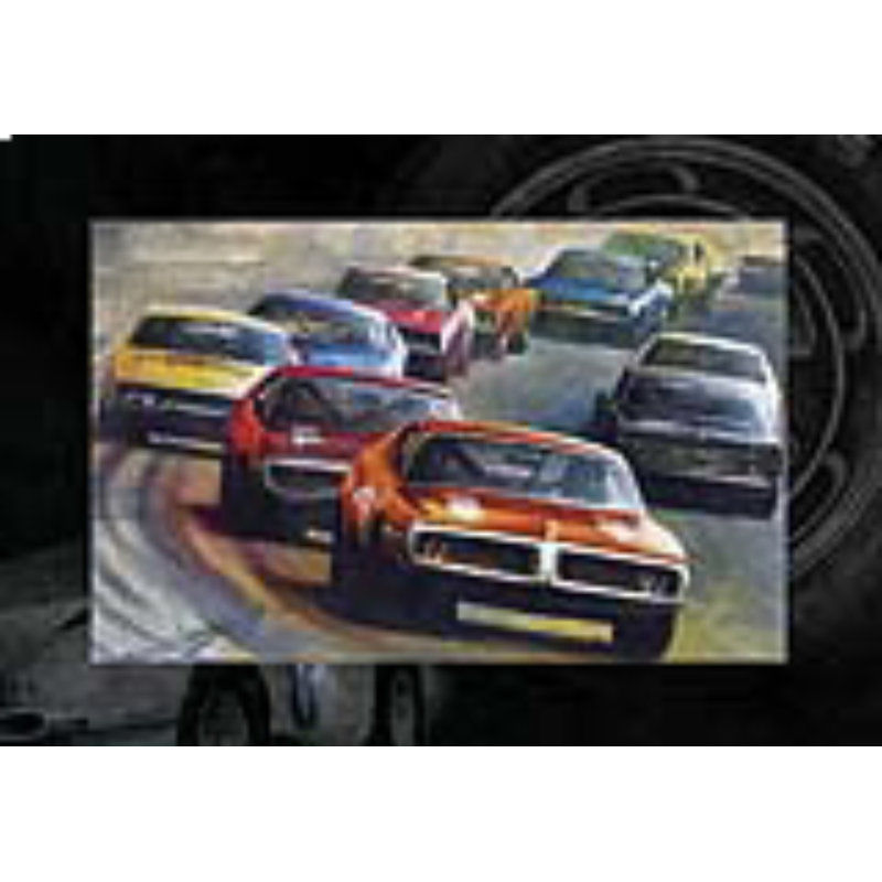 Race - Wrapped Canvas Print, 61cm H x 91cm W x 3.8cm D