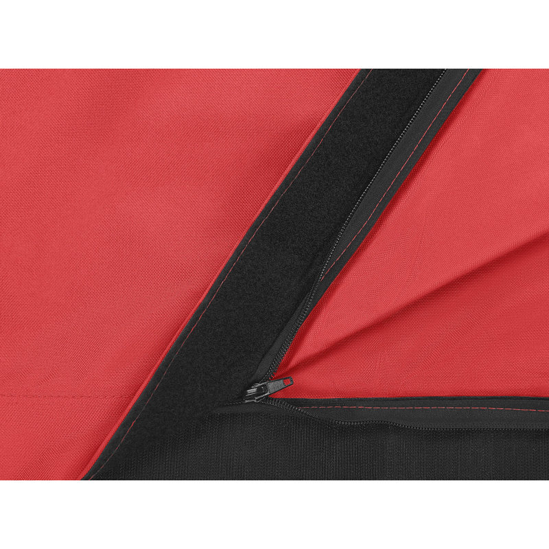 Outdoor Friendly Refillable Bean Bag Cover, Red, 140cm W x 180cm D