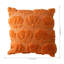 Abstract Orange Backrest Cushion