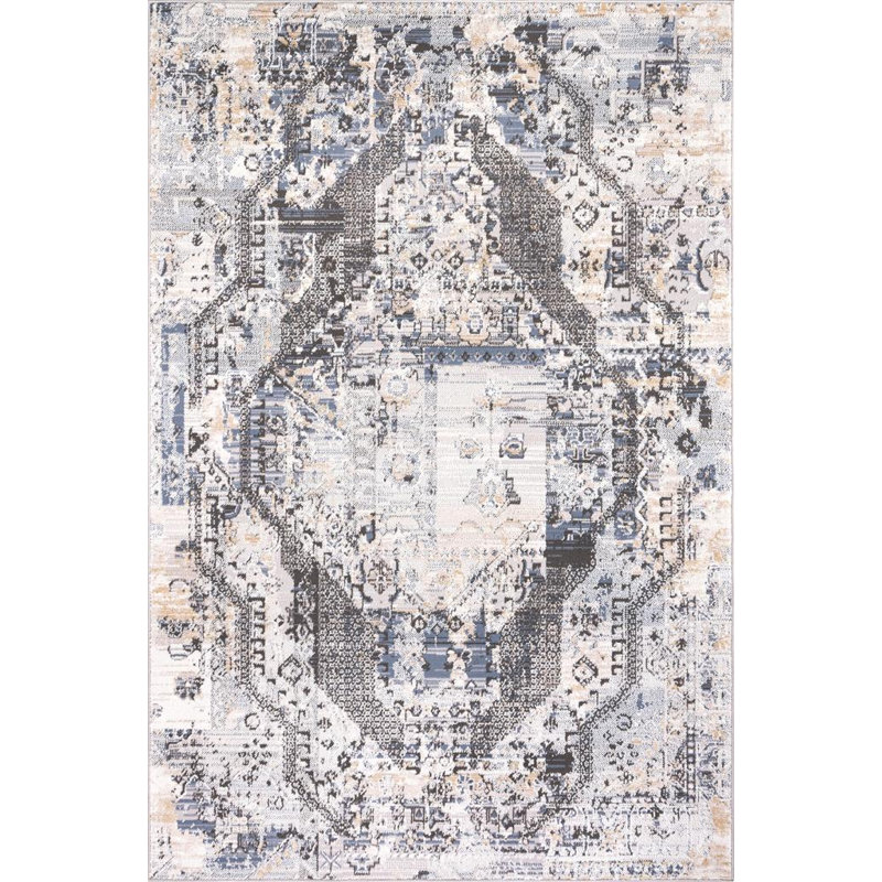 Oriental Indoor Rug, Rectangle 7'7" x 10'2"