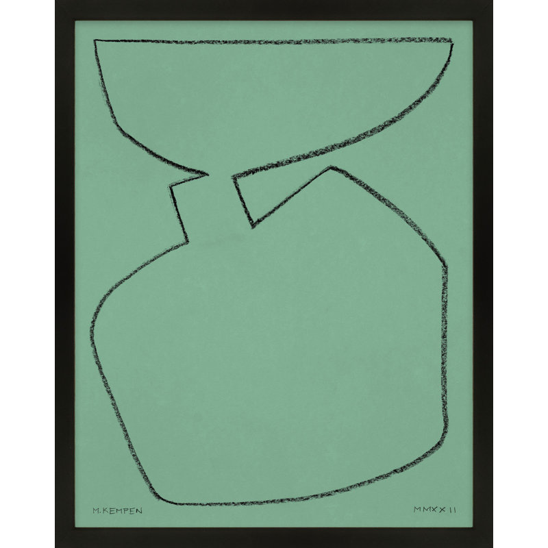 «Freya Sage 2» par Michael Kempen - reproduction de cadre photo, Noir, H 20 po x l 16 po x P 1,25 po