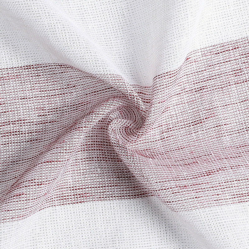 Koski Sheer Sliding Panel Pair, Burgundy