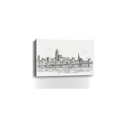 Art mural monochrome sans cadre