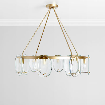 Iron 8-Light Chandelier