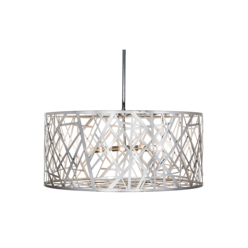 Bird's Nest 8 - Light Drum Chandelier