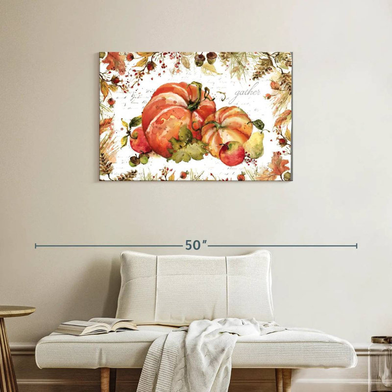Yarlin Watercolor Fall Days, H 24 po x l 36 po