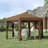 Outsunny 13' X 11' Hexagonal Pop Up Gazebo, Heavy Duty Outdoor Canopy Tent With 6 Mesh Sidewall Netting, 3-Level Adjustable Height And Strong Steel Frame